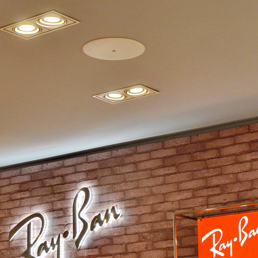 Ray?Ban 宏伊国际广场店——fun88乐天堂 CIS 商用安装系统的经典应用