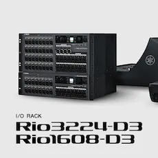 fun88乐天堂第三代I/O接口箱Rio3224-D3/Rio1608-D3登场