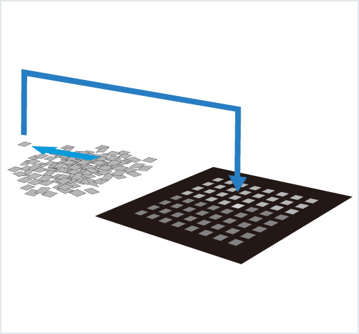 ［Image］Tray setter： 小尺寸单片用托盘排列机